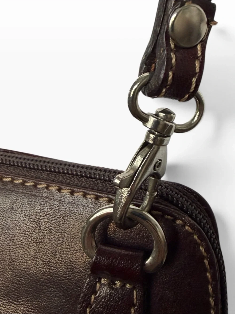 Petite Vera Pelle Italian Leather Crossbody purse